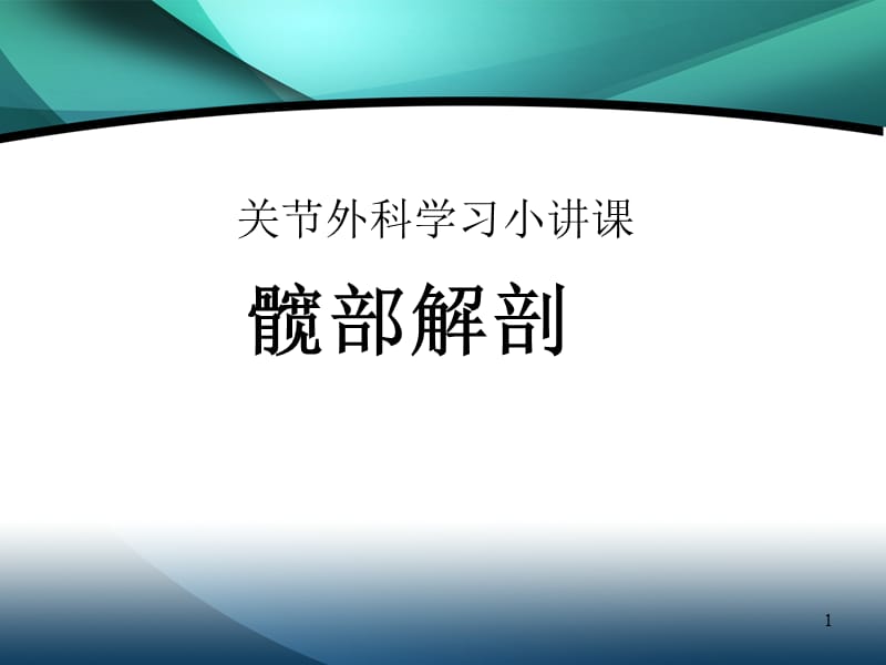 髋部解剖ppt课件_第1页