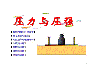 人教版物理第十四章壓強和浮力單元ppt課件