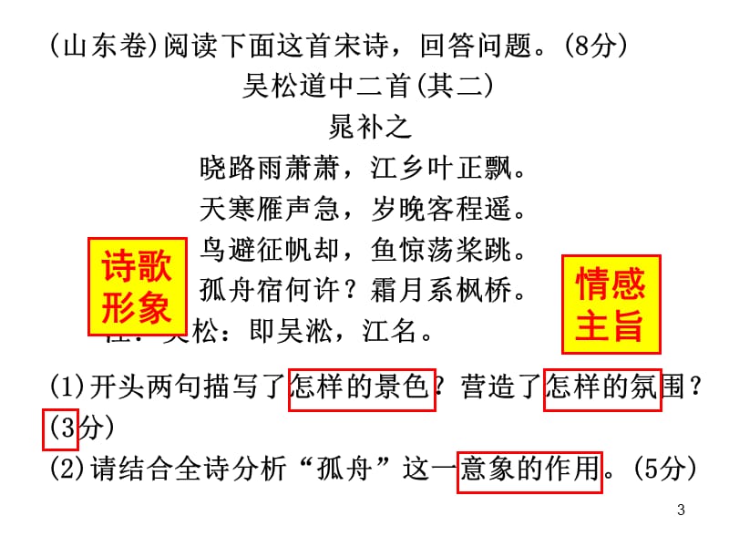 诗歌鉴赏把握情感主旨ppt课件_第3页