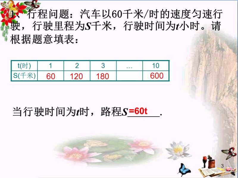 六年级数学下册9.2用表达式表示变量之间的关系优秀鲁教版五四制ppt课件_第3页