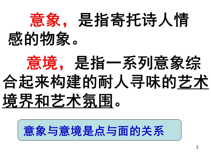 诗歌鉴赏之景物形象和意境ppt课件_第3页