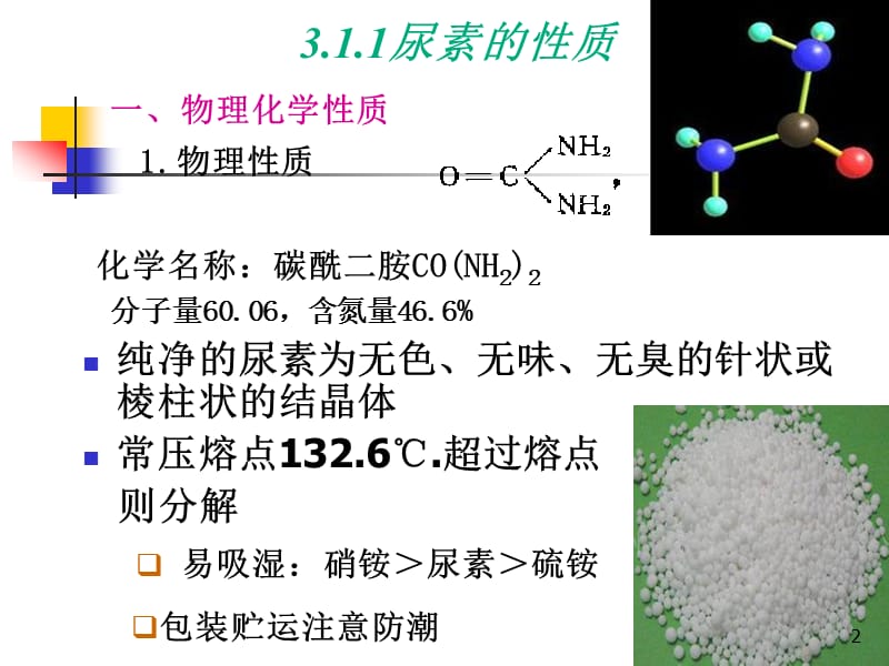 无机物工艺3尿素ppt课件_第2页