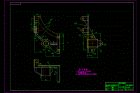 后剎車凸輪左支架機械加工工藝及鉆2-φ13孔夾具設計【含CAD圖紙、說明書、工藝工序卡片】