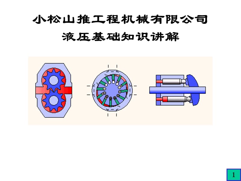 液压基础ppt课件_第1页