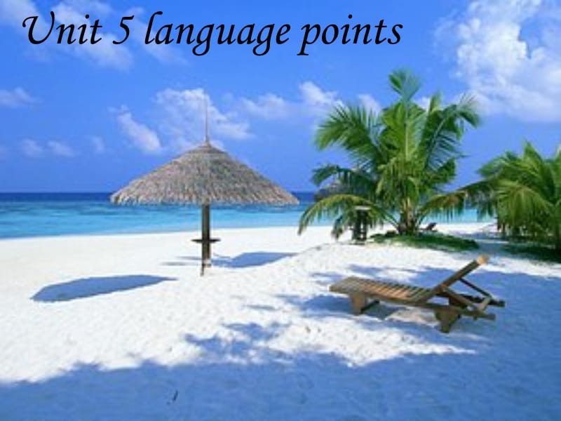 《unit 5 language points》课件五（48张PPT）（人教版选修7）_第1页