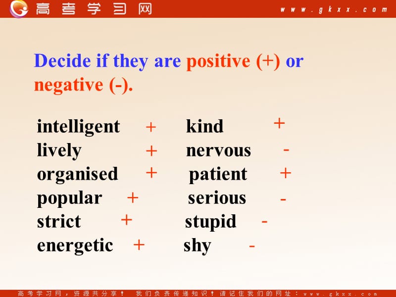 Module 2《My New Teachers》introduction and reading》课件1（33张PPT）（外研版必修1）_第3页