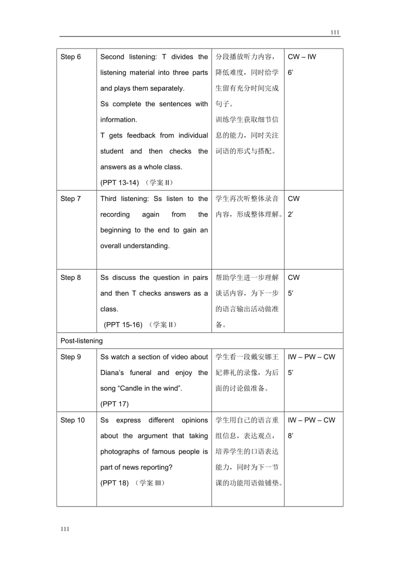 Unit 11《The Media》Lesson2 The Paparazzi教案2（第一课时）（北师大版必修4）_第3页