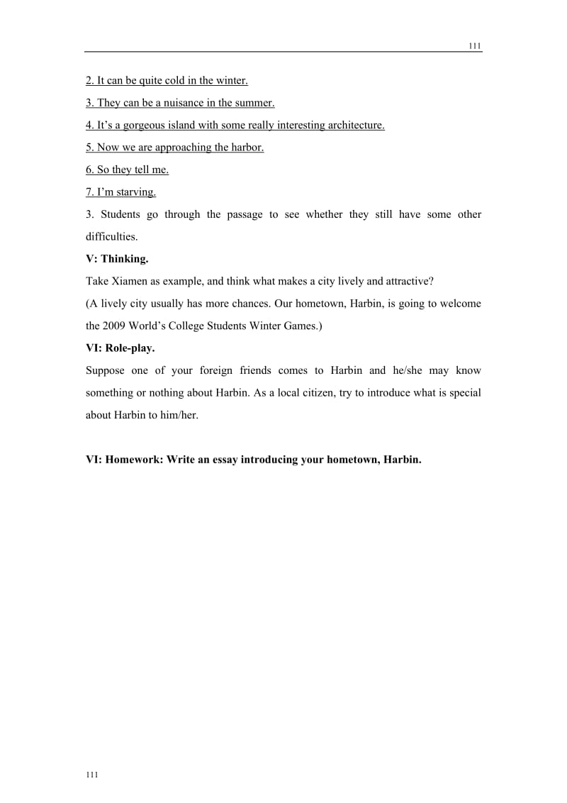 Module 4《A Social Survey—My Neighbourhood》introduction,reading and voca教案9（外研版必修1）_第2页