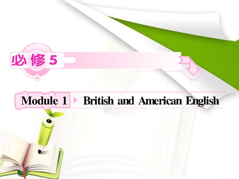 2012高考英语外研版必修5Module1《British and American English》知识与要点_第1页