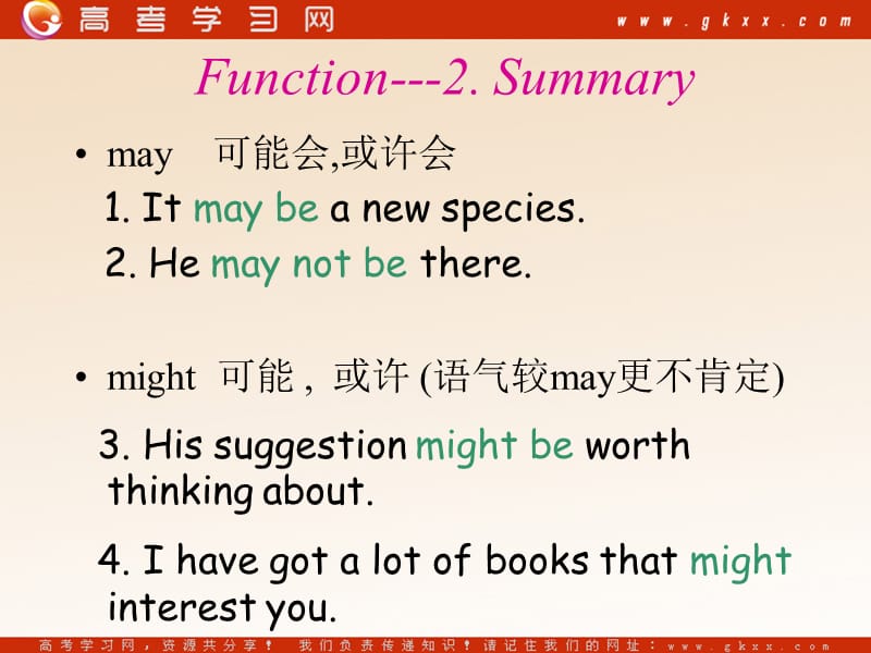 Module 6《Unexplained Mysteries of the Natural World》Grammar课件1（13张PPT）（外研版必修4）_第3页