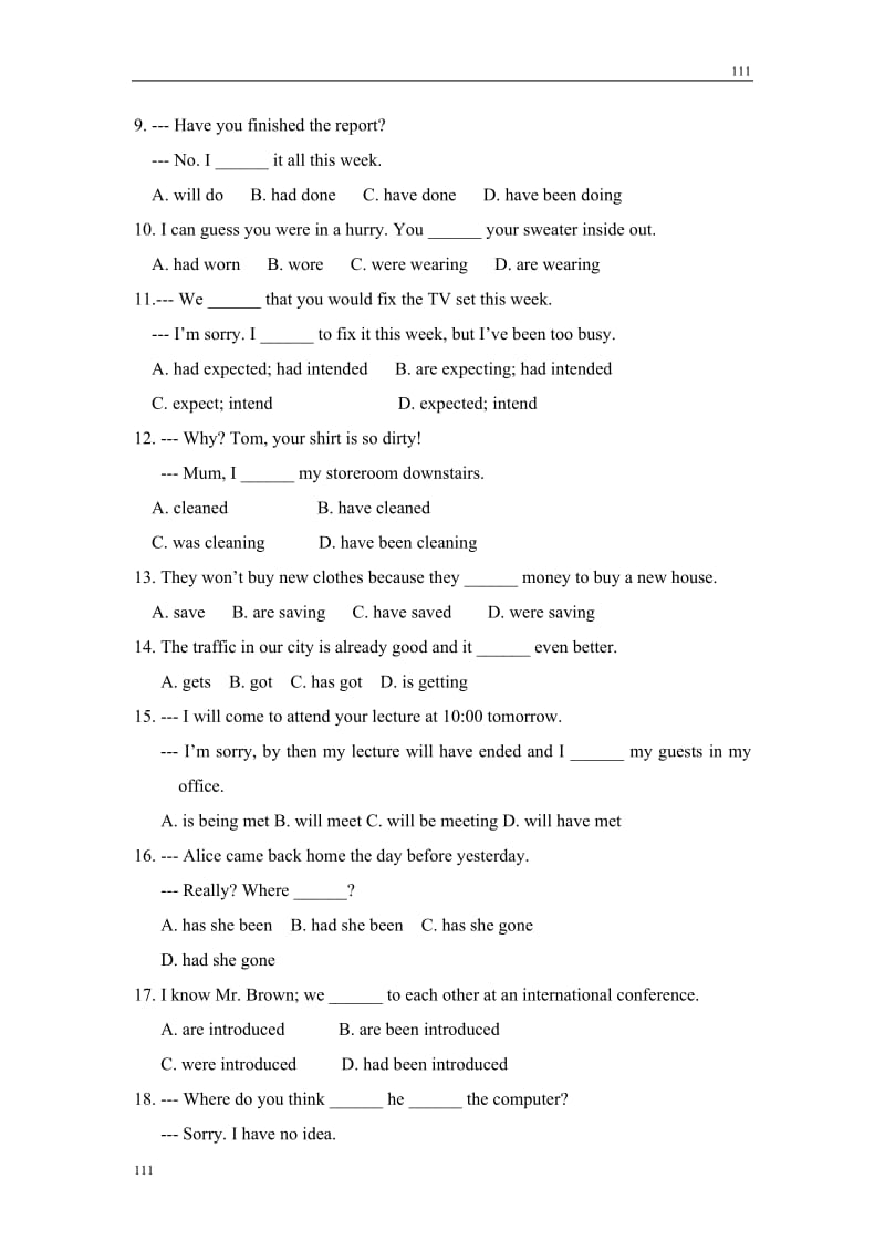Module 4《A Social Survey—My Neighbourhood》Grammar学案2（外研版必修1）_第2页