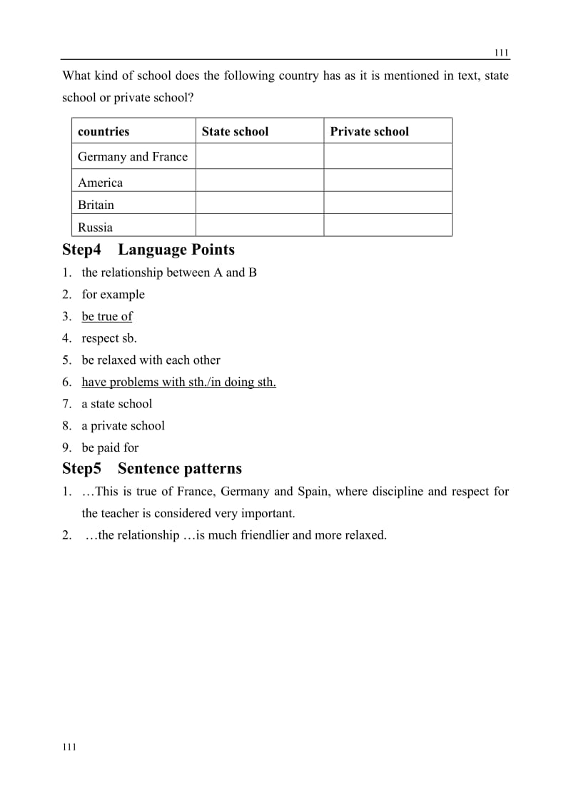 Module 2《My New Teachers》cultural corner and task教案3（外研版必修1）_第2页