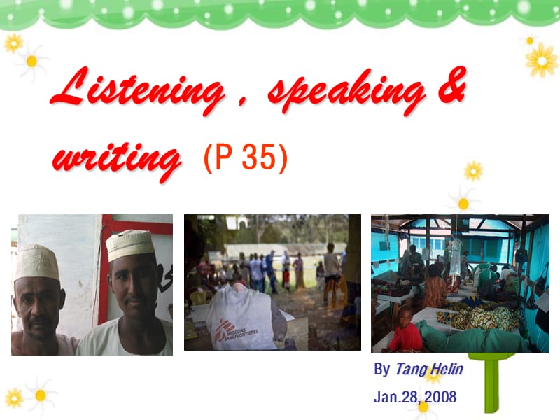 《u4 listening & speaking》课件二十九（16张PPT）（人教版选修7）_第1页