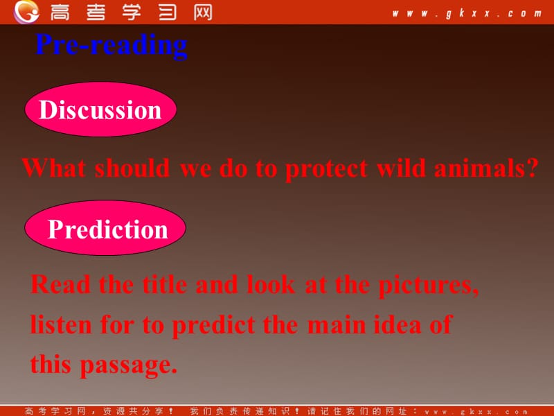 人教版高中英语必修二 Unit 4《WIldlife protection》-Reading[课件]_第3页