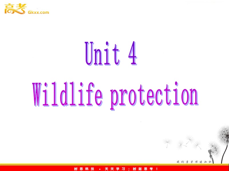 英语人教版必修2 4.8Unit4《Wildlife protection》课件_第2页