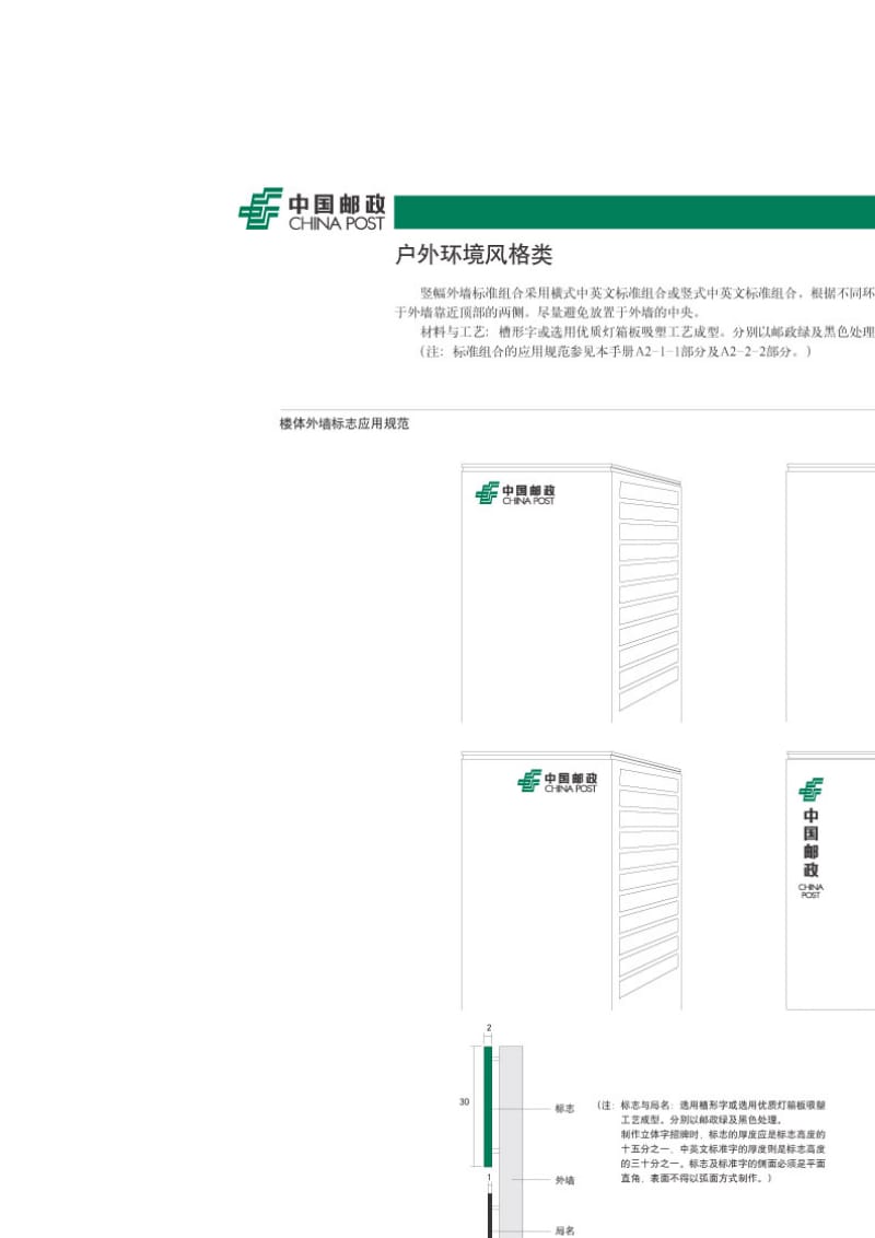 酒店 中国邮政企业形象管理手册B2_第2页