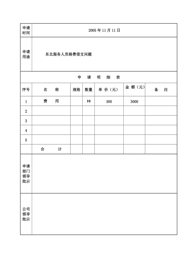 酒店 QS--004有关于东北招聘服务人员路费借支_第2页