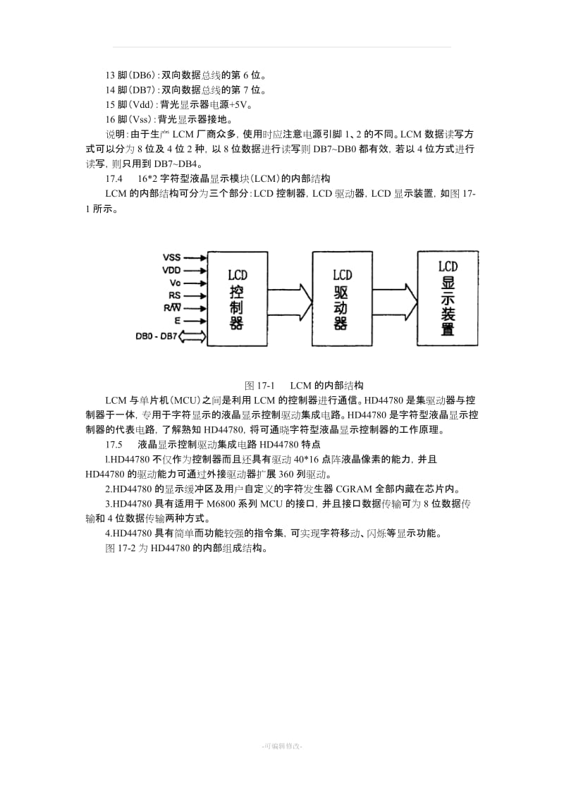 字符型液晶(LCD)模块原理及设计学习.doc_第2页