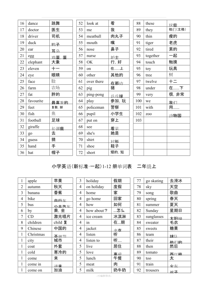 小学新标准英语单词表.doc_第3页