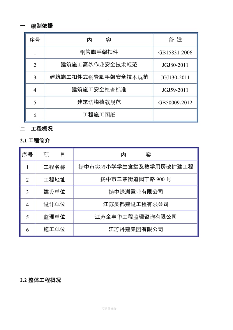 落地式钢管脚手架卸料平台施工方案新版.doc_第2页