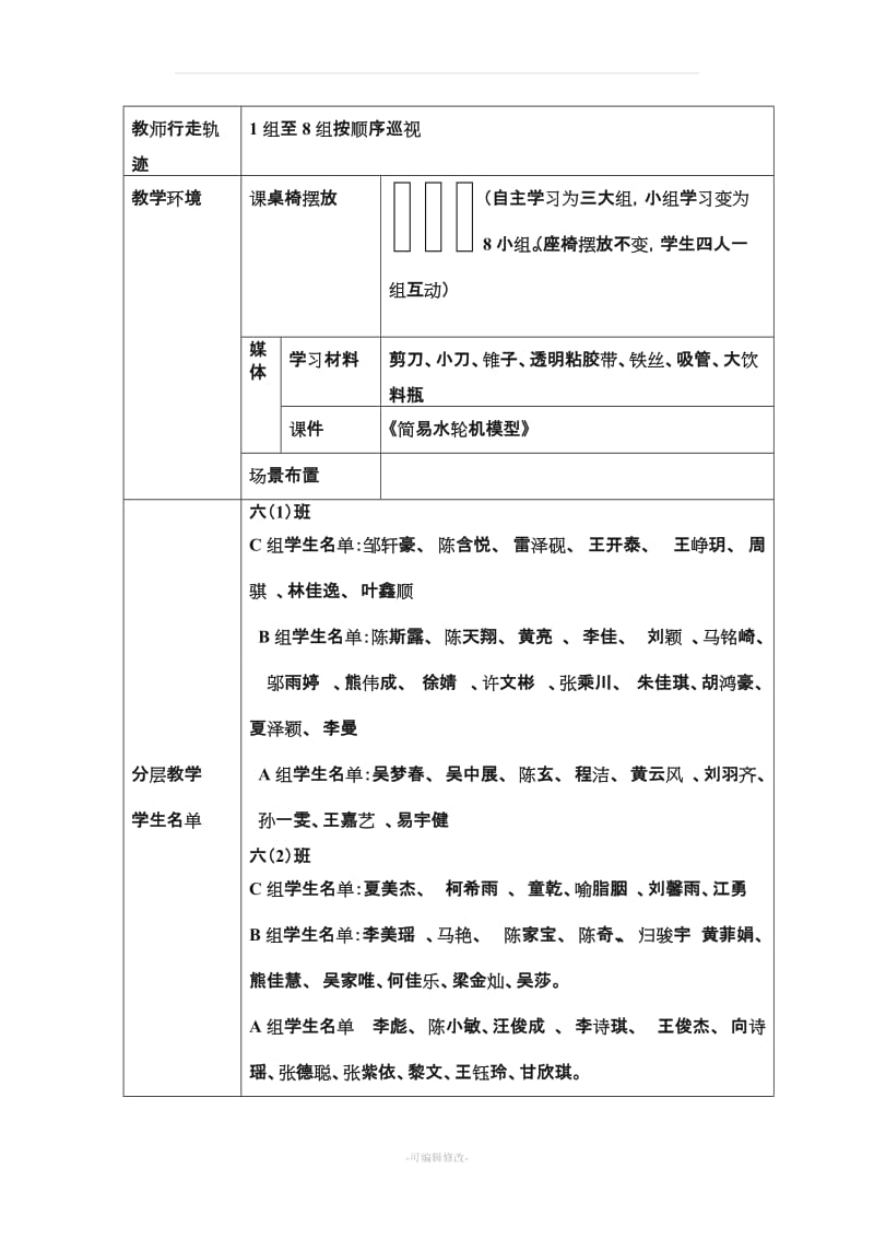 六年级科技与制作教案.doc_第3页