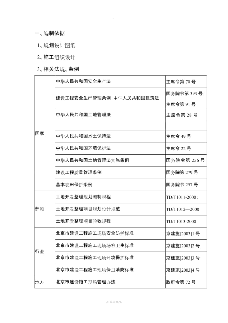 蔡家口村田砍施工方案.doc_第3页