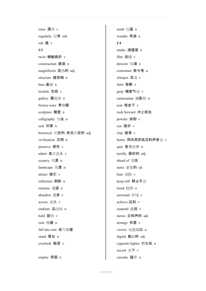 上海牛津版-高中英语词汇表.doc_第2页