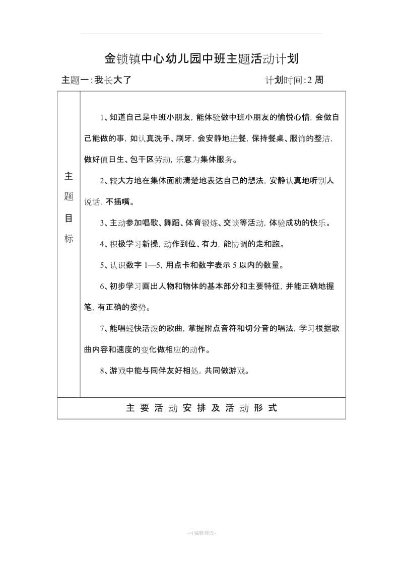 中班上学期主题计划与小结.doc_第1页