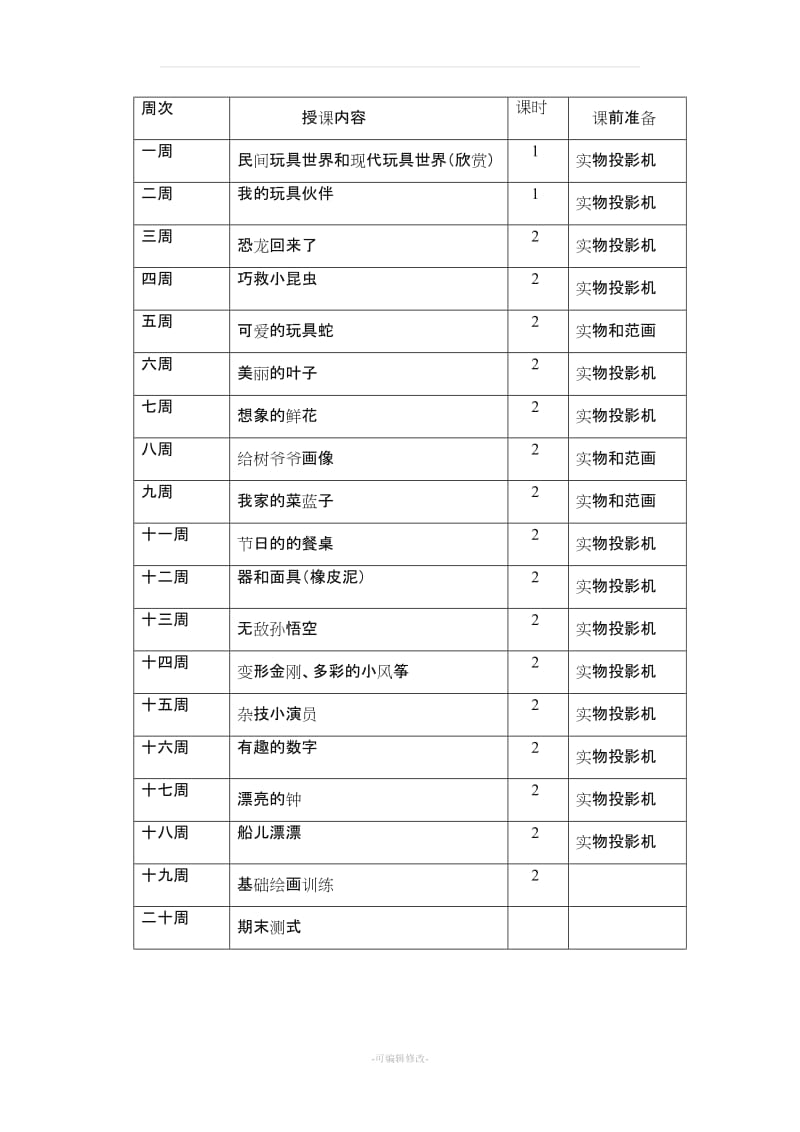 岭南版二年级上册美术教案全册.doc_第2页