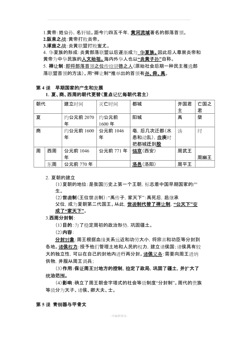 新人教版七年级历史背诵重点.doc_第2页