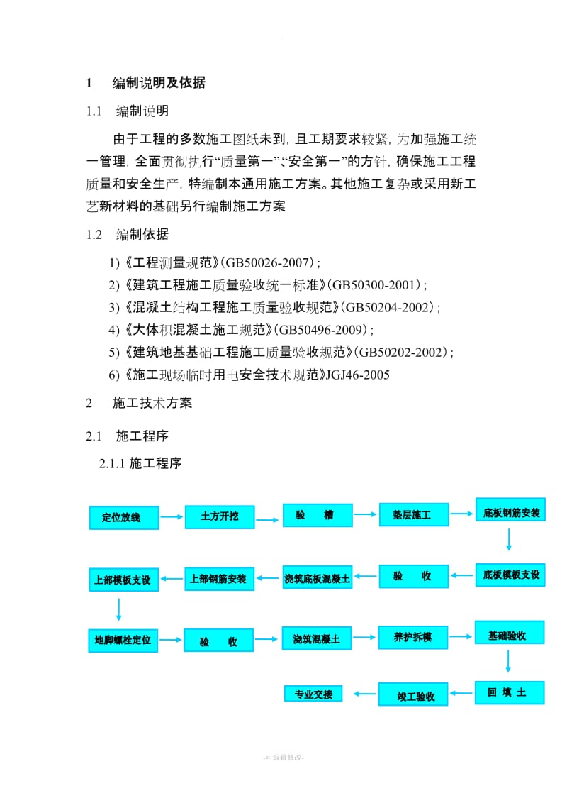 设备基础施工方案.doc_第2页