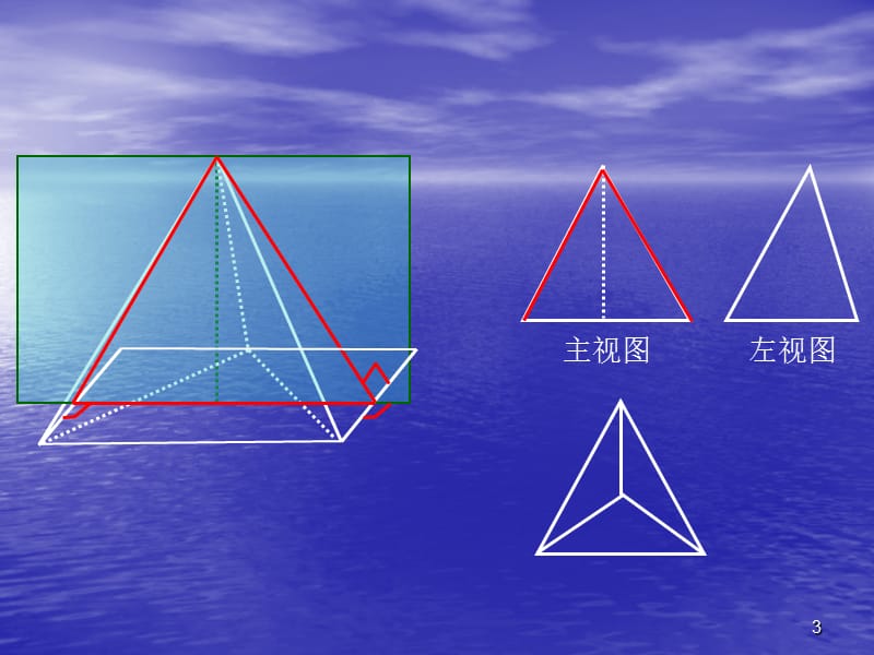 正三棱锥的三视图ppt课件_第3页