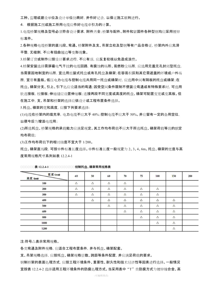 电缆桥架线槽安装规范工艺施工图.doc_第2页