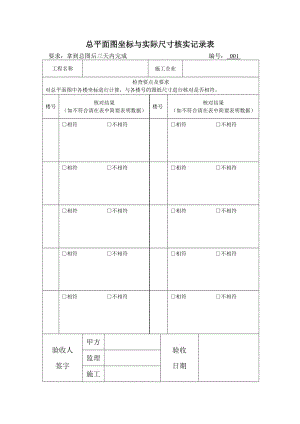 土建工程驗收表格.doc