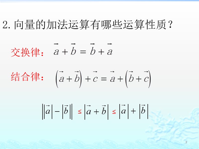 平面向量及其应用ppt课件_第3页