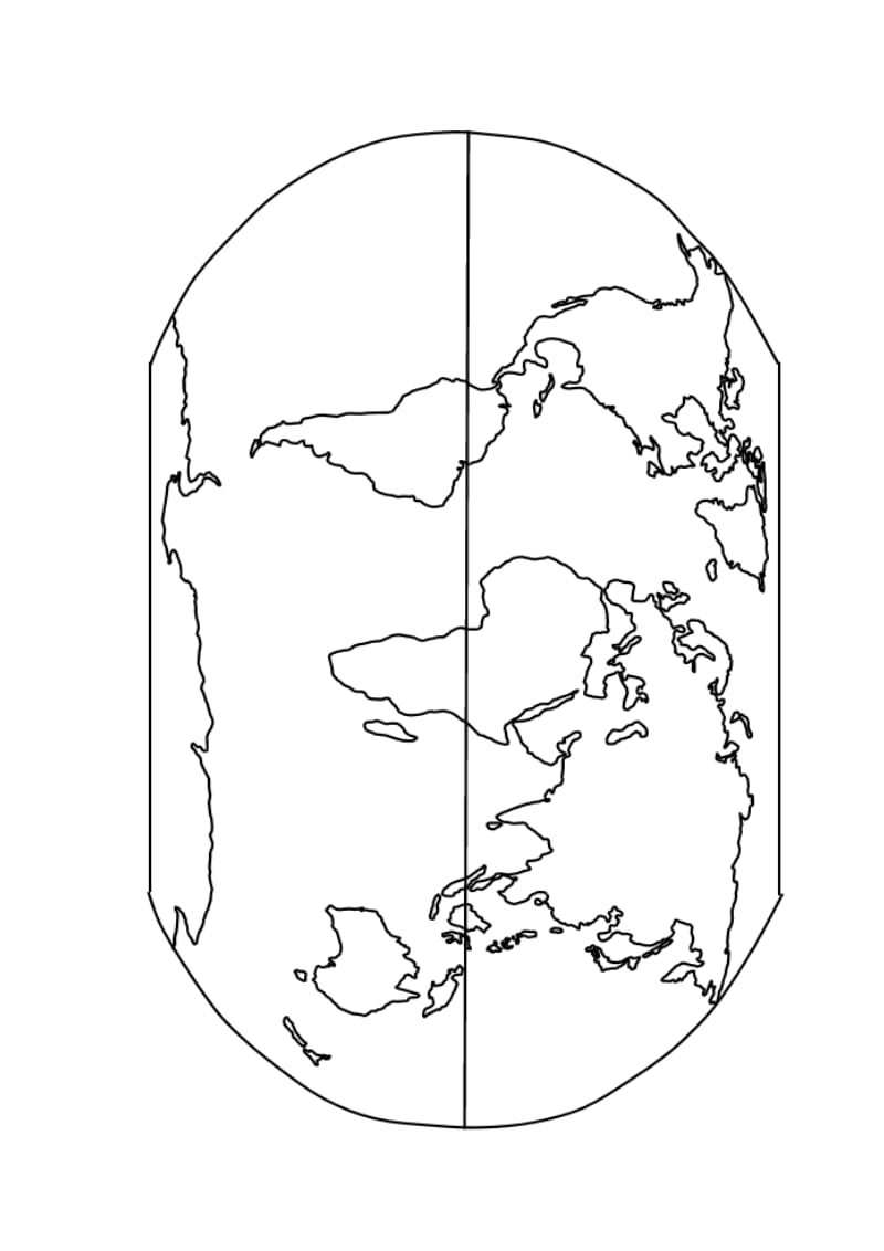 世界地图空白图(高清版).doc_第1页