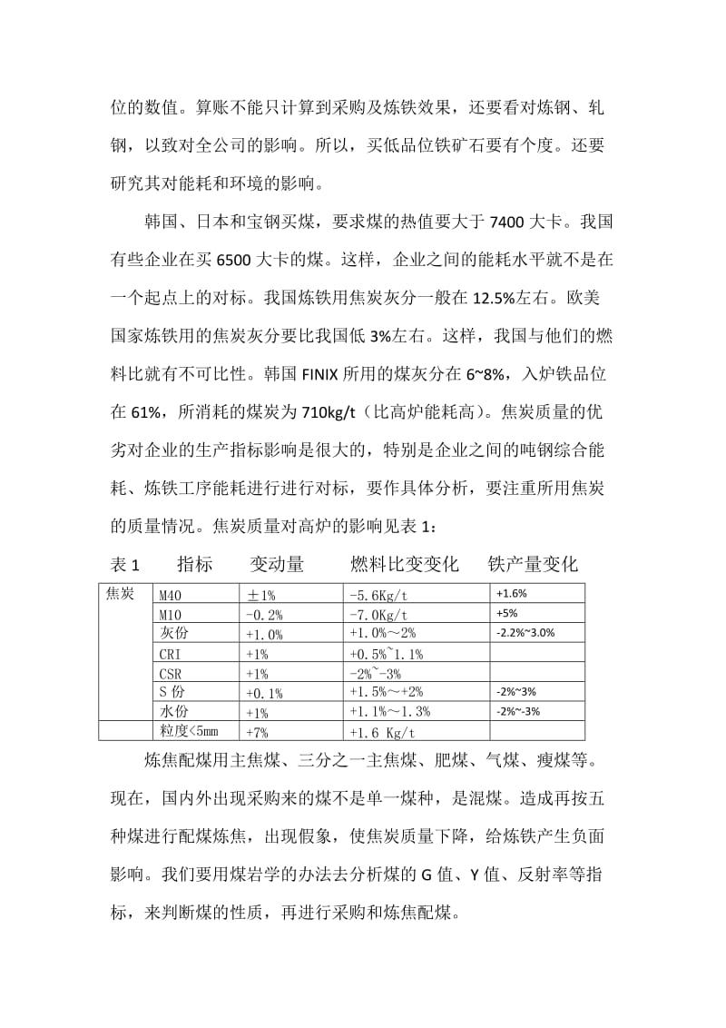 高炉炼铁对炉料质量的要求及优化配矿技术.doc_第3页