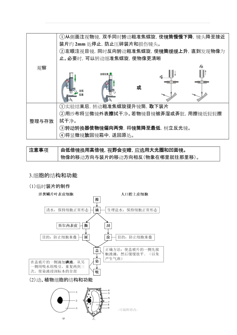 济南版初中生物知识点大全.doc_第3页