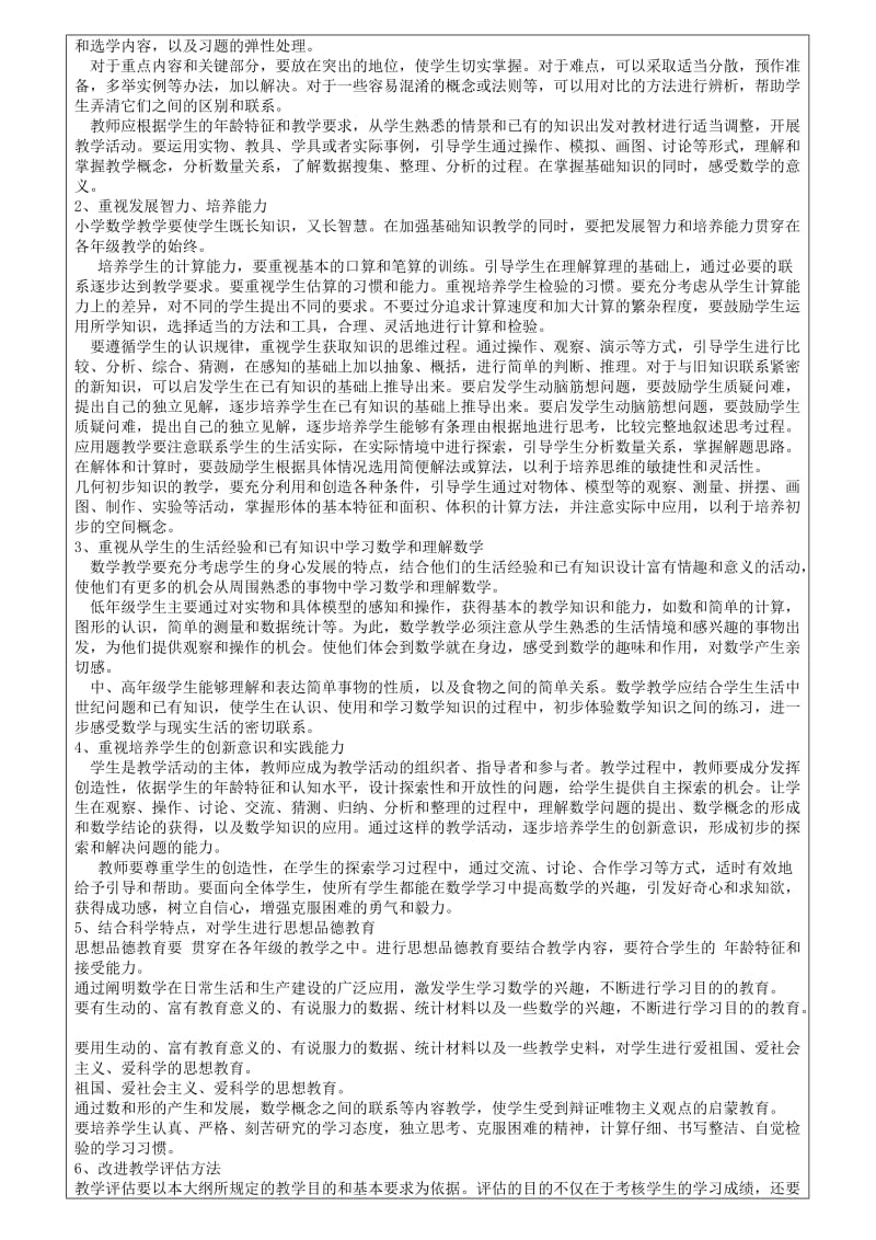 苏教版小学数学教学大纲.doc_第2页