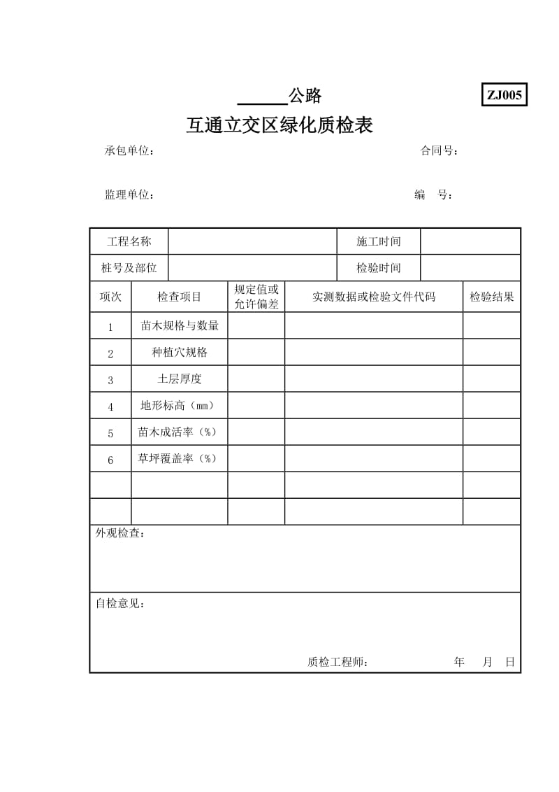 公路绿化所需要的表格.doc_第3页