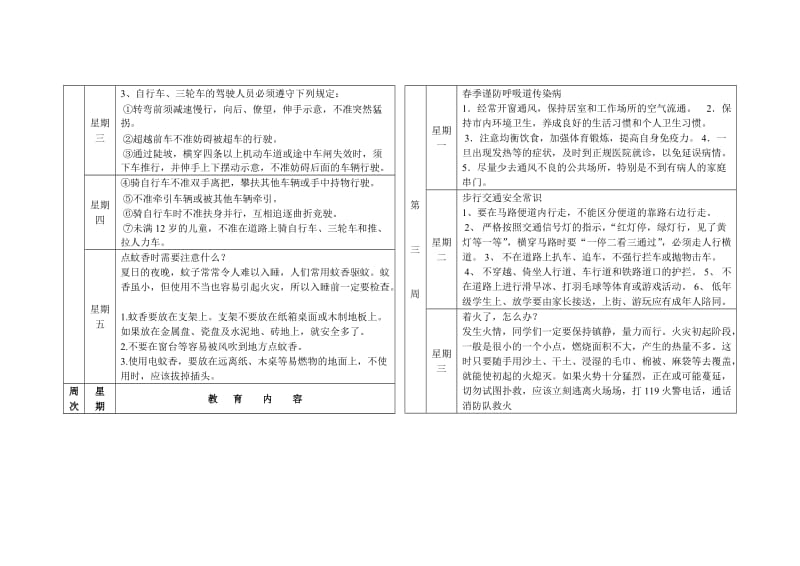 中小学生每日一分钟安全教育汇集.doc_第2页