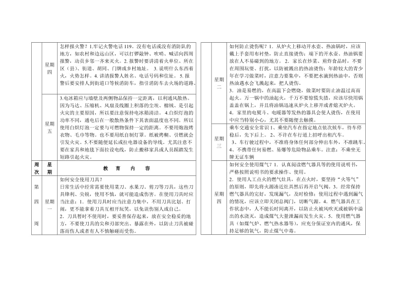 中小学生每日一分钟安全教育汇集.doc_第3页