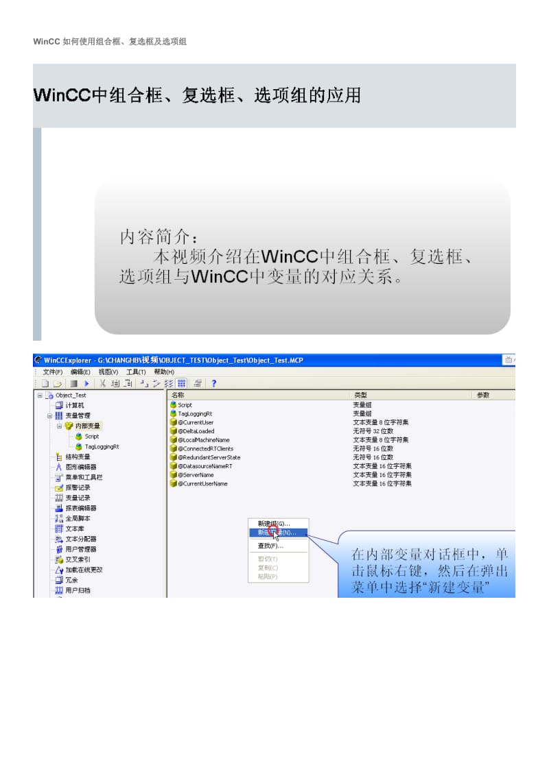 WinCC如何使用组合框、复选框及选项组.doc_第1页