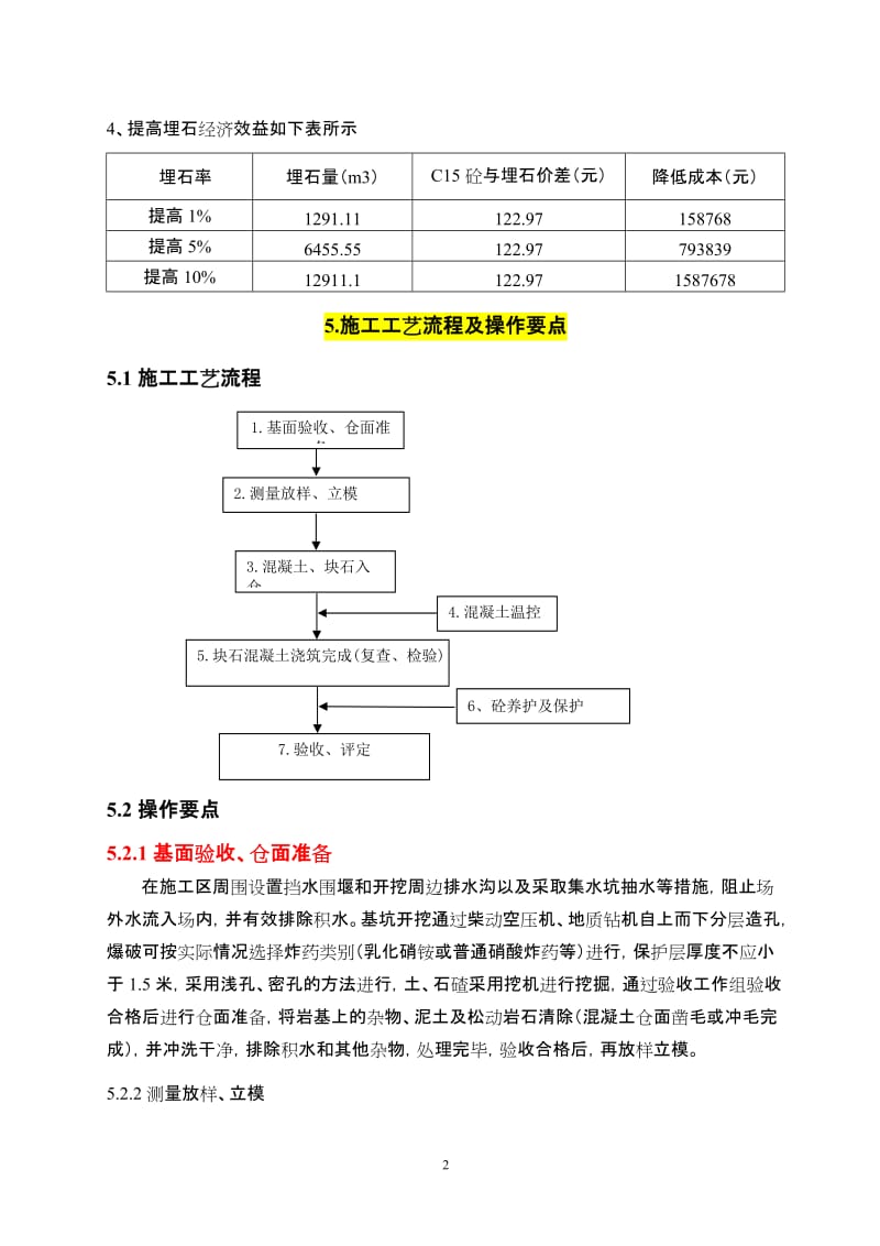 重力坝埋石混凝土施工工法.doc_第2页