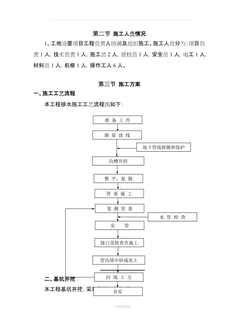 道路雨、污水管道工程专项施工方案.doc_第3页