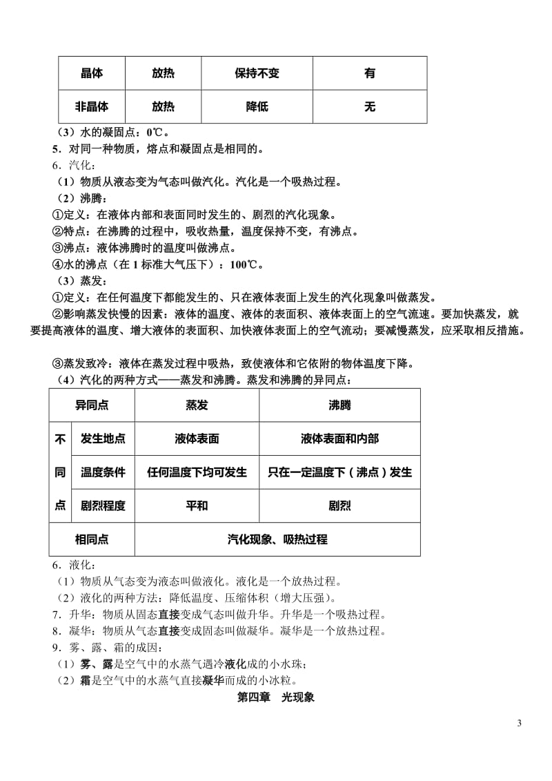 人教版初中物理复习笔记.doc_第3页