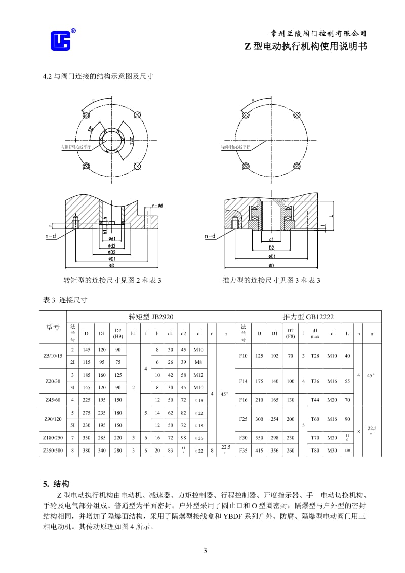 常州兰陵Z型电动执行机构使用说明书.doc_第3页