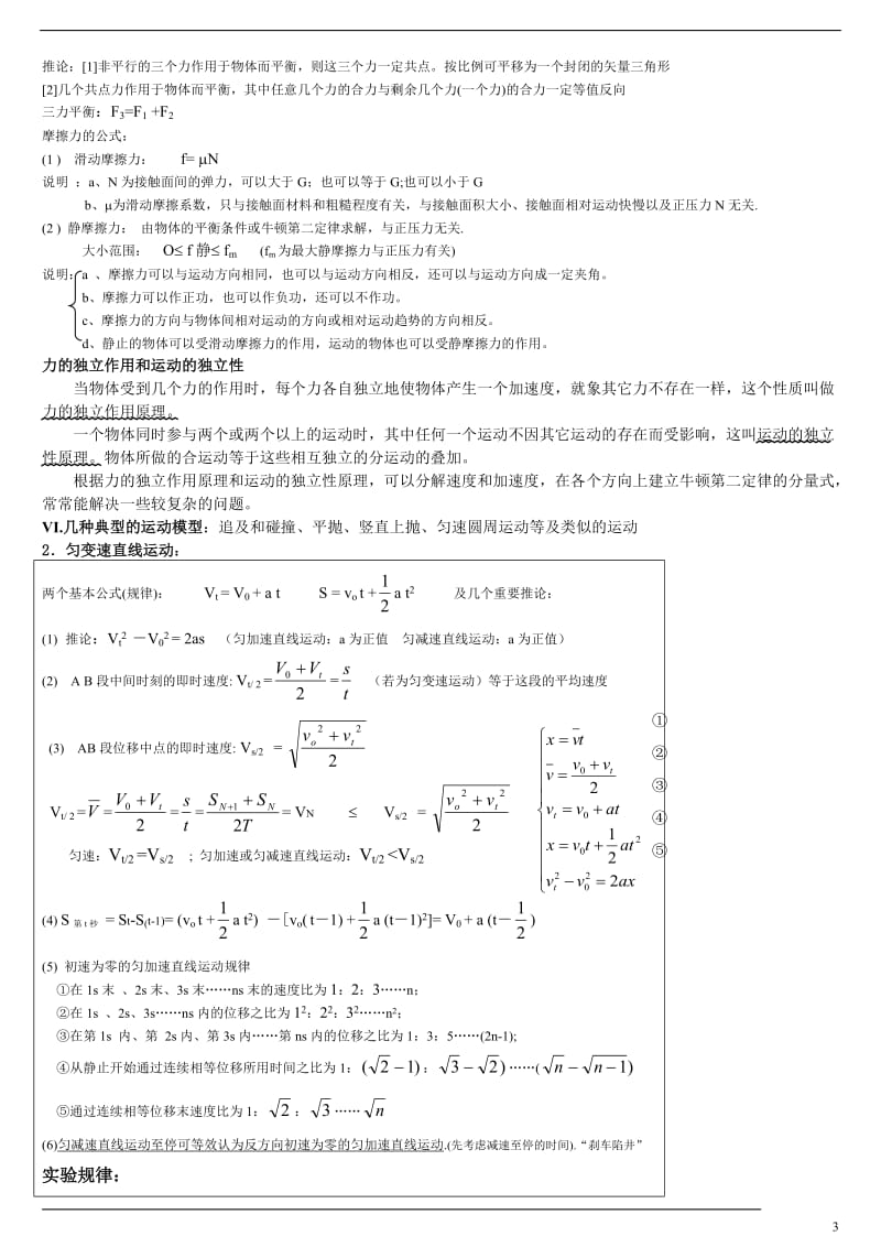 高中物理基本知识点总结(完整版).doc_第3页