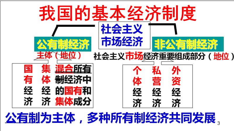 人教版高一我国的基本经济制度ppt课件_第3页