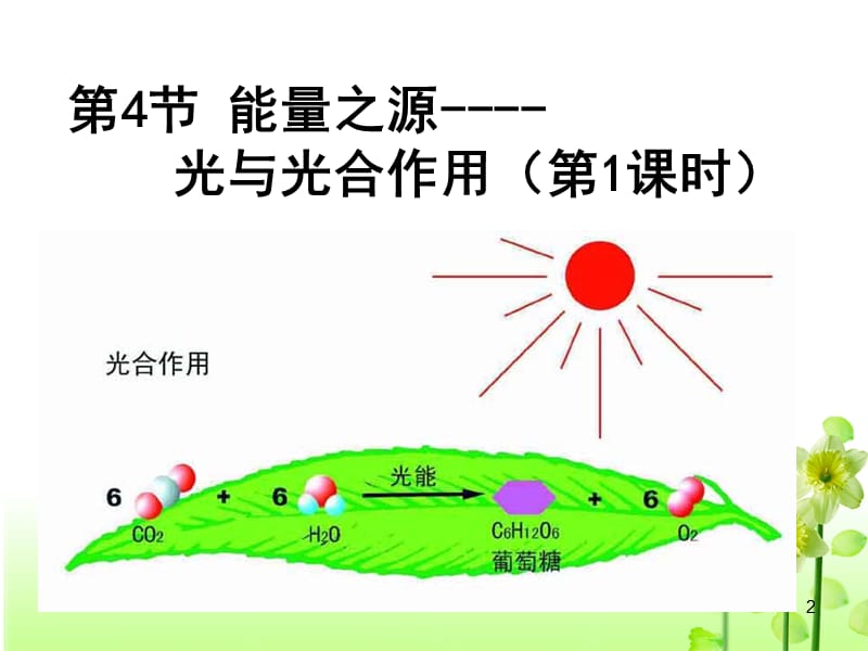 光合作用一探究历程及原理ppt课件_第2页